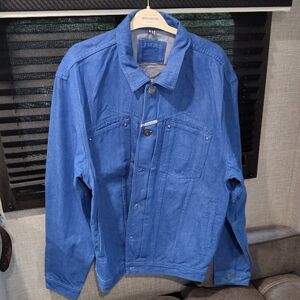 Marithe Francois Girbaud Indigo Jean Jacket